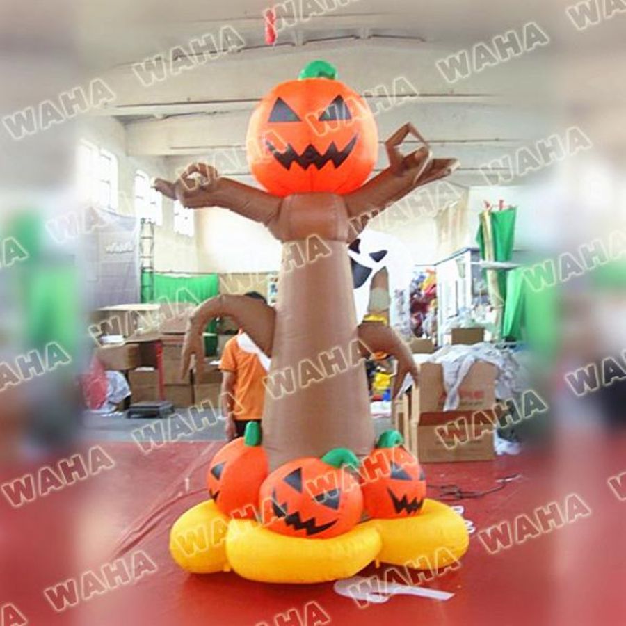 Giant Inflatable Ghost Archway For Halloween Decoration