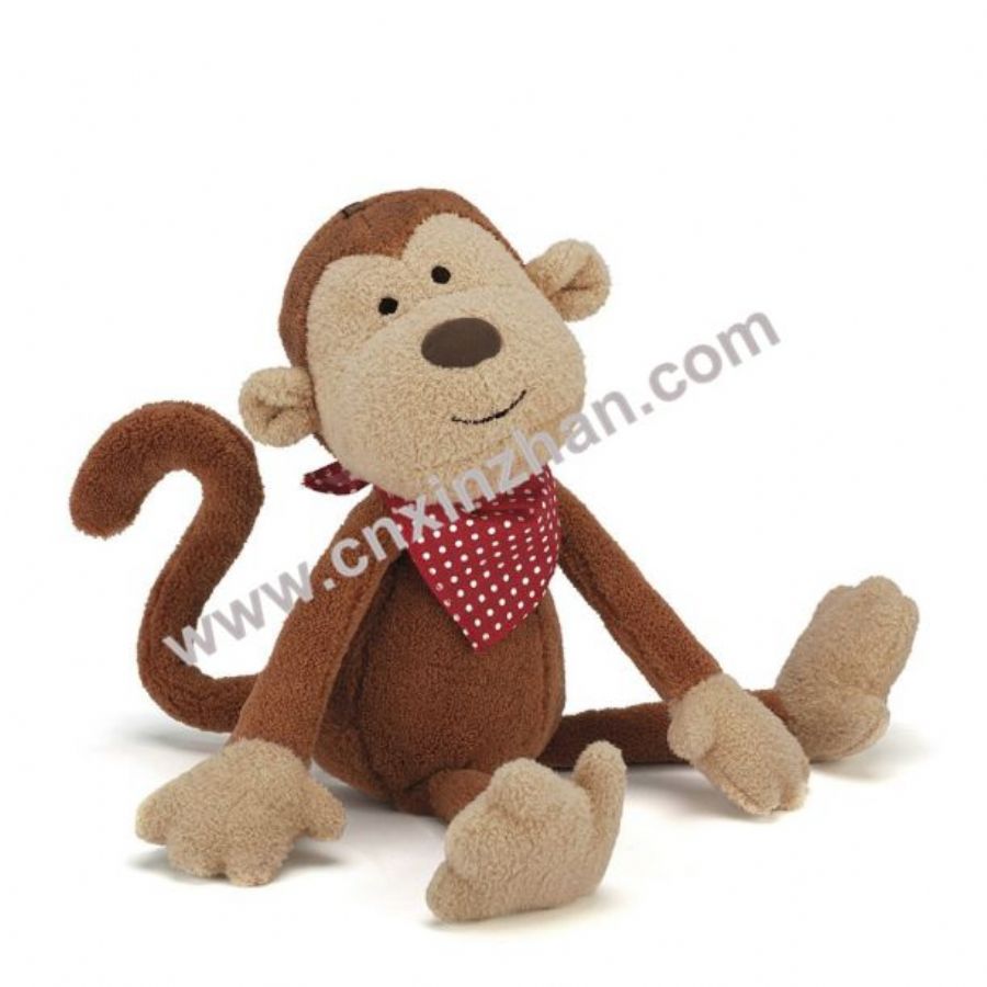 Monkey Plush Toys|stuffed Toys Piquant Cute Long Arm Brown Light Yellow Green Colours On Sale