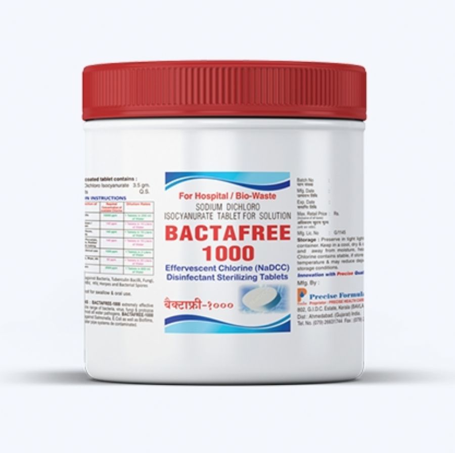 Bactafree Water Purification Chlorine Tablets
