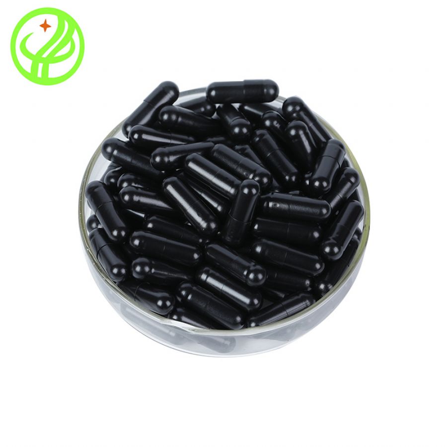 black HPMC capsule